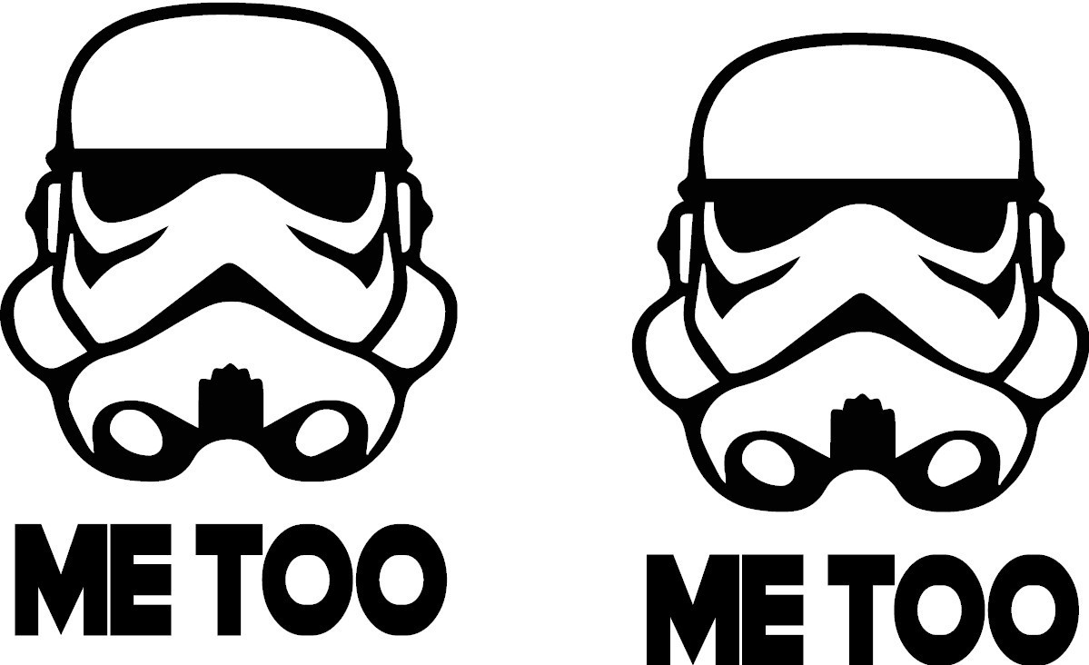 Star Wars Couples Wedding Shoe Sticker Decal – Unique Wedding Accessory – 142
