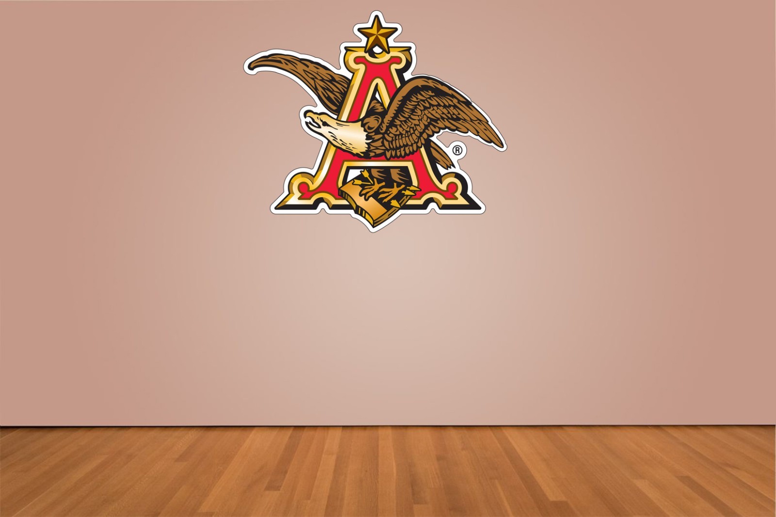 Anheuser Busch Logo Indoor Wall Vinyl Decal Sticker 5" – 52"
