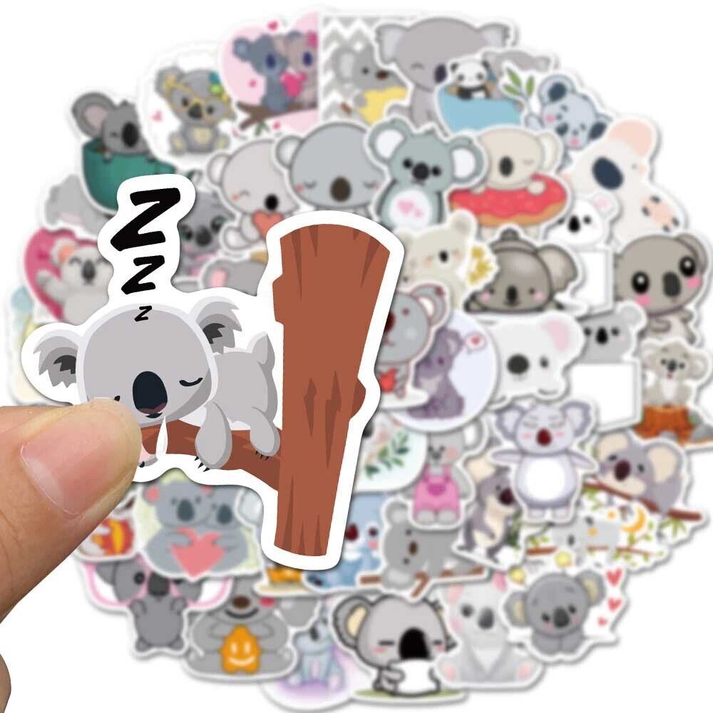 KOALA Vinyl Stickers [B] AUSTRALIA Animals BEAR ~Waterproof WATER BOTTLE Decals