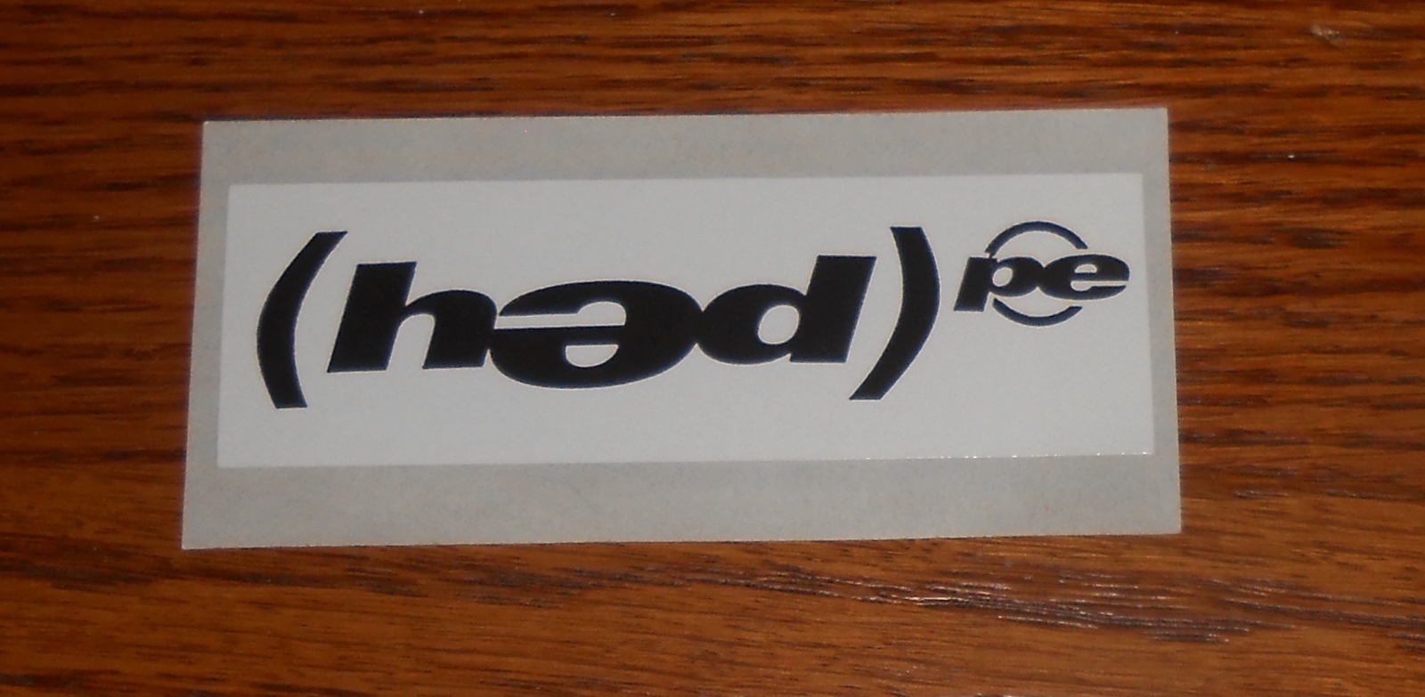 Hed PE Sticker Rectangle Promo 3×1 Nu Metal Rock
