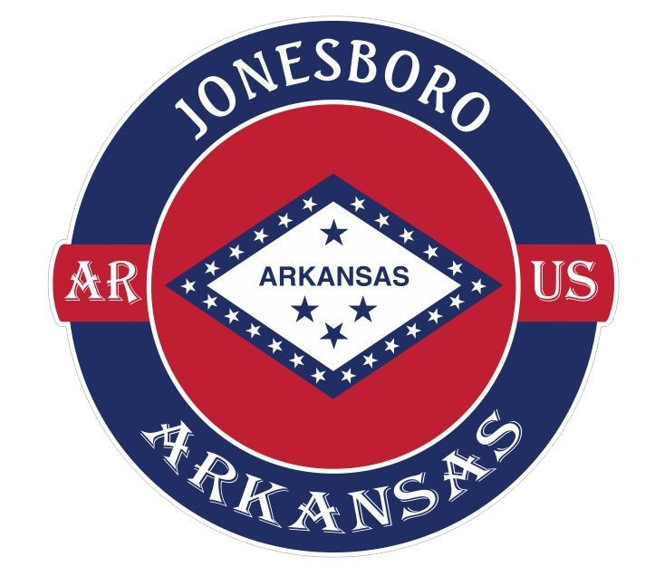 Jonesboro Arkansas Sticker Decal A1332