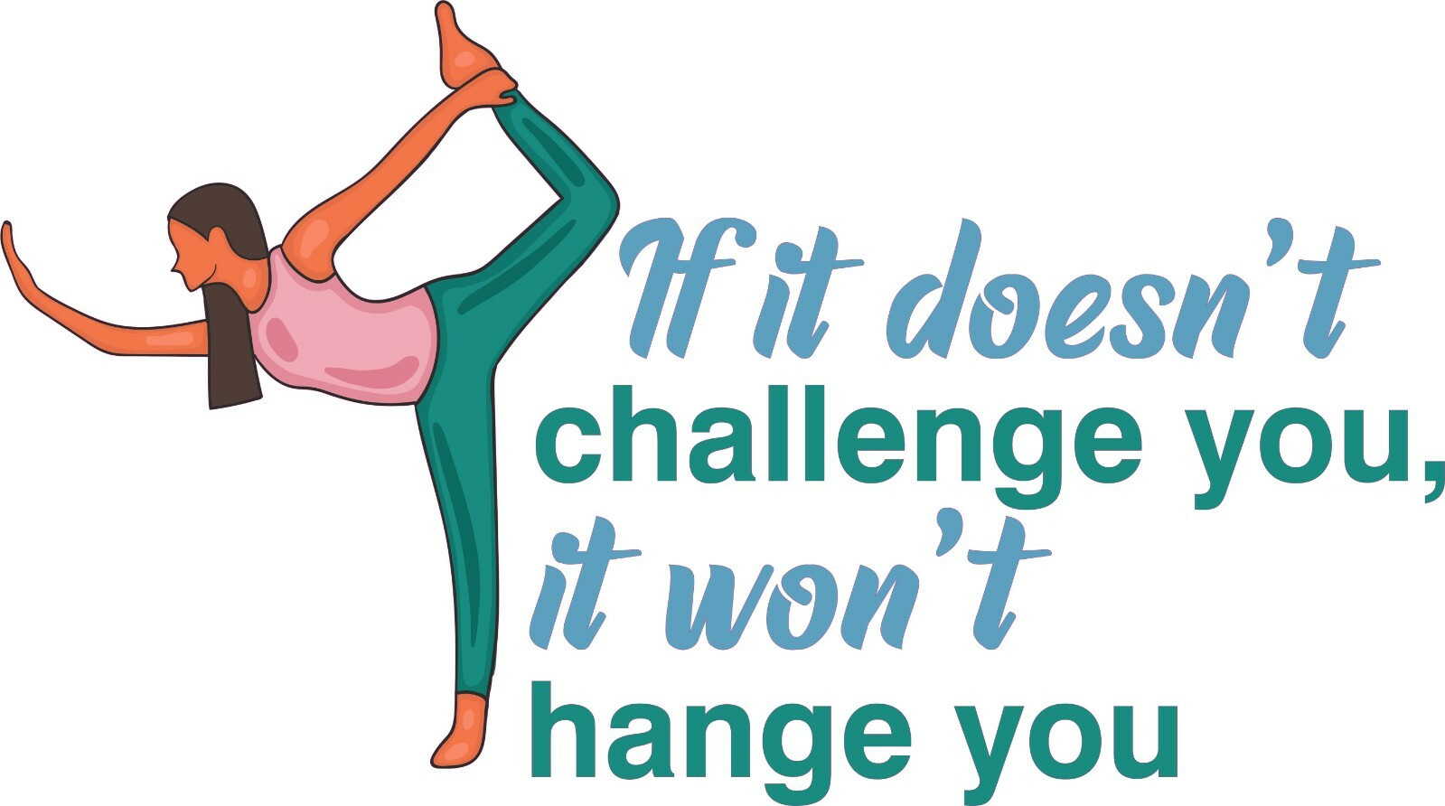 Stretching Exercise Decor Motivational Fitness Gym Quotes Vinyl Home Wall Decal