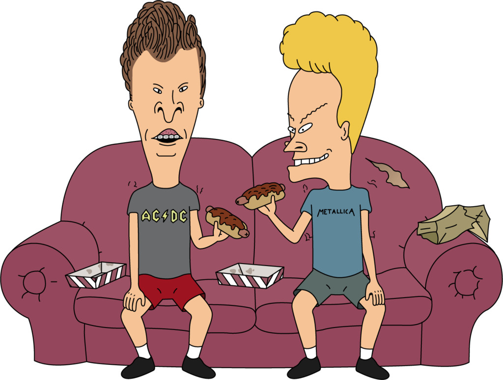 Beavis and butthead sticker weatherproof bumper vinyl decal