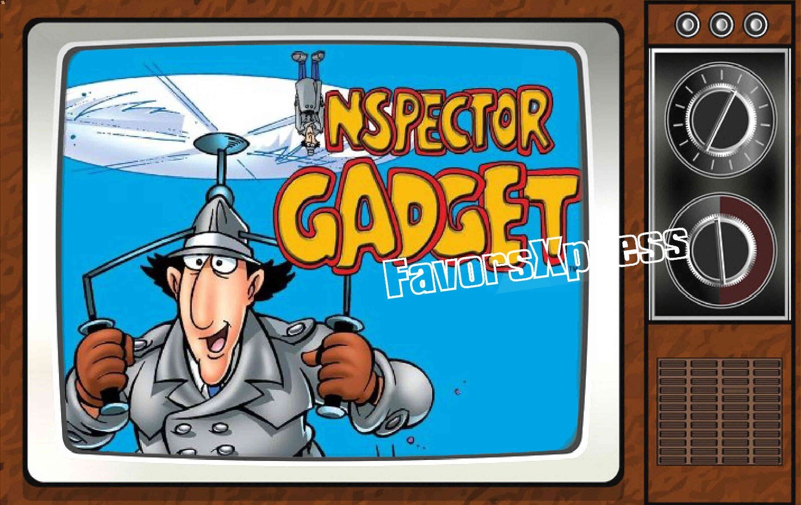 Inspector Gadget Classic TV Show PHOTO MAGNET 4 X 2.5 INCHES