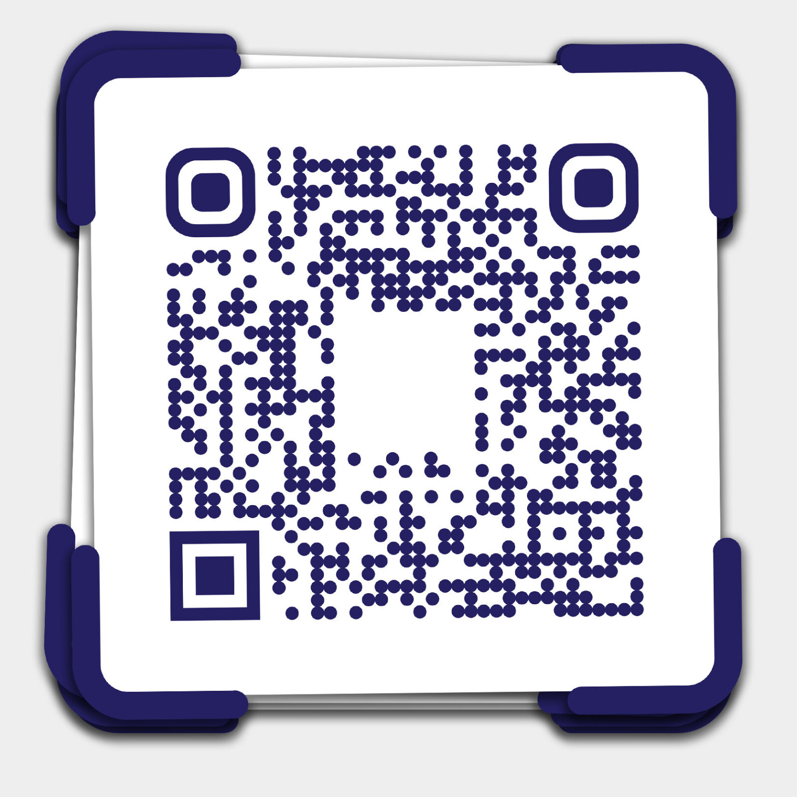 CUSTOM QR Code Stickers Matte Waterproof labels for packaging