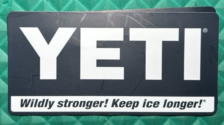 Authentic YETI Stickers Decals (19 Styles)