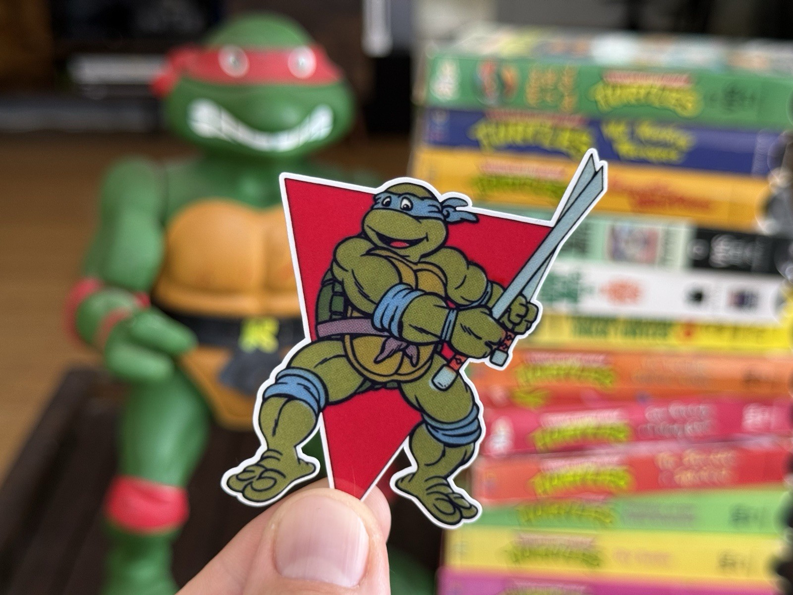 Retro TMNT Sticker Pack | 4 Vinyl Stickers | 80s Teenage Mutant Ninja Turtles