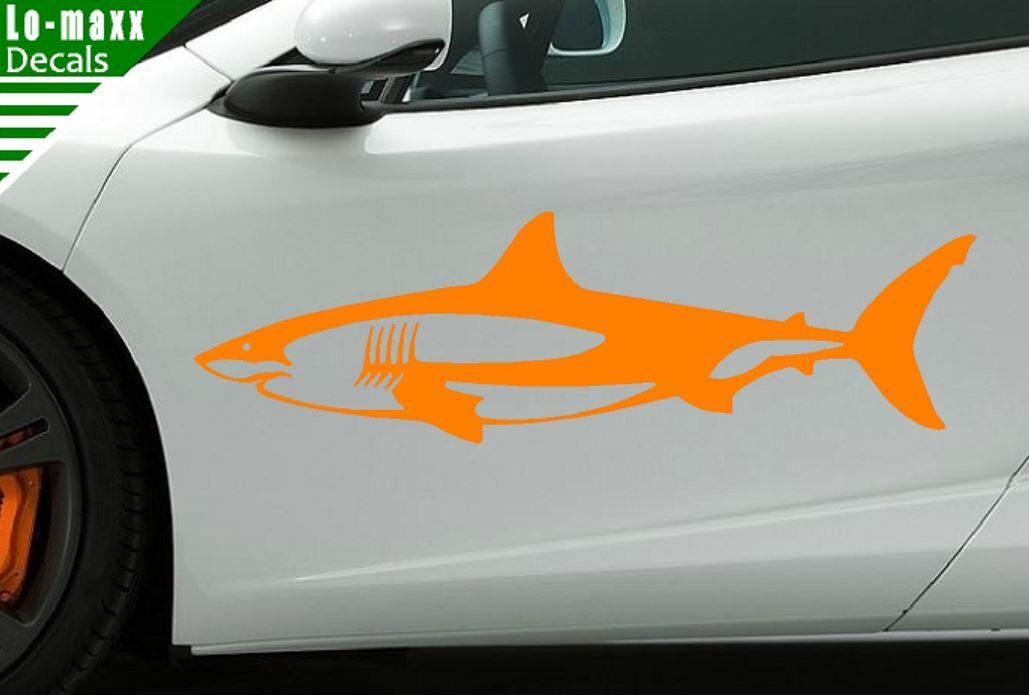 Shark Unique Custom Graphic Design Durable High Performance Die Cut Vinyl Decal