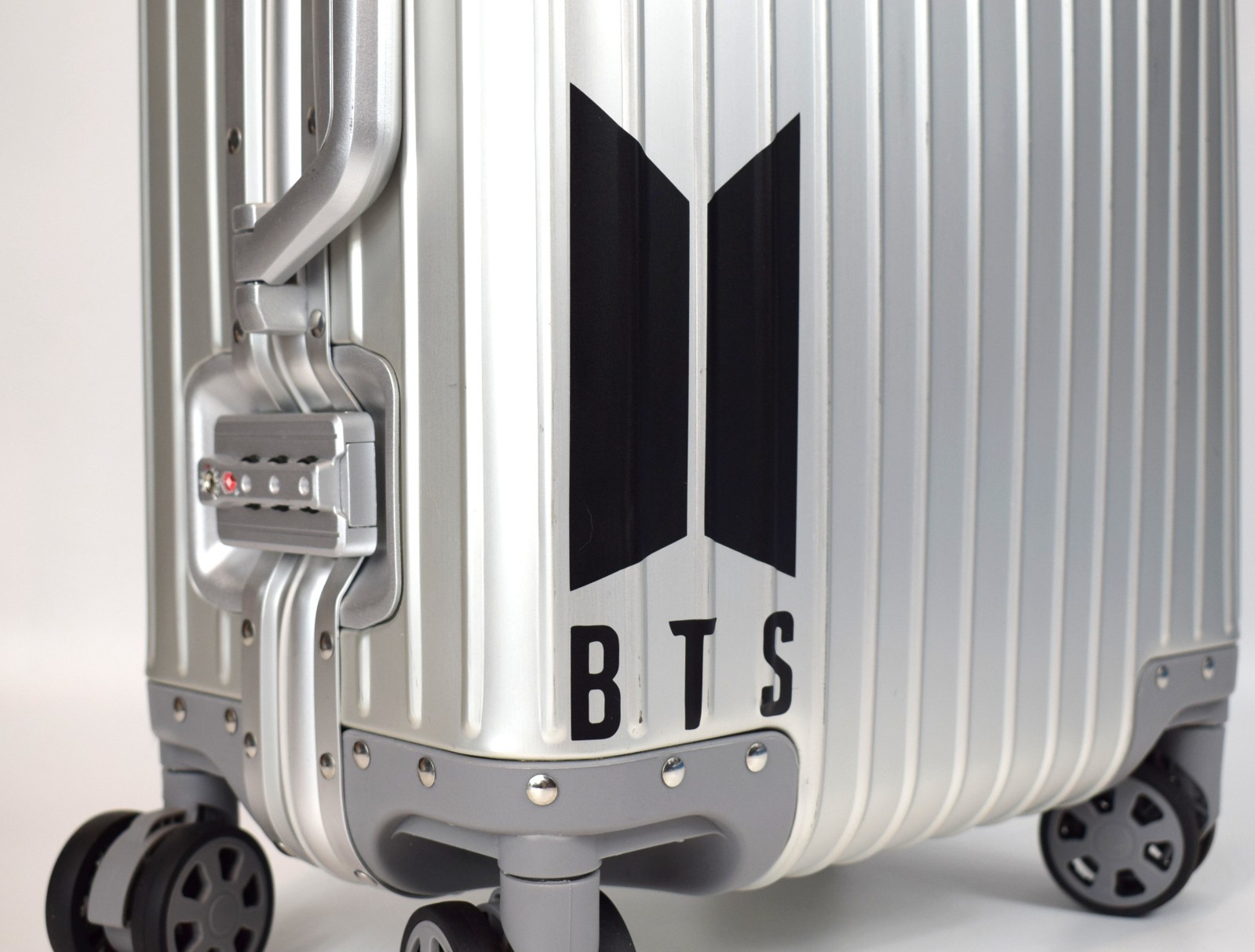 BTS + ARMY Indoor/Outdoor Decal Stickers (Matte Black) 7.5 in. x 3.5 in. U.S.A.