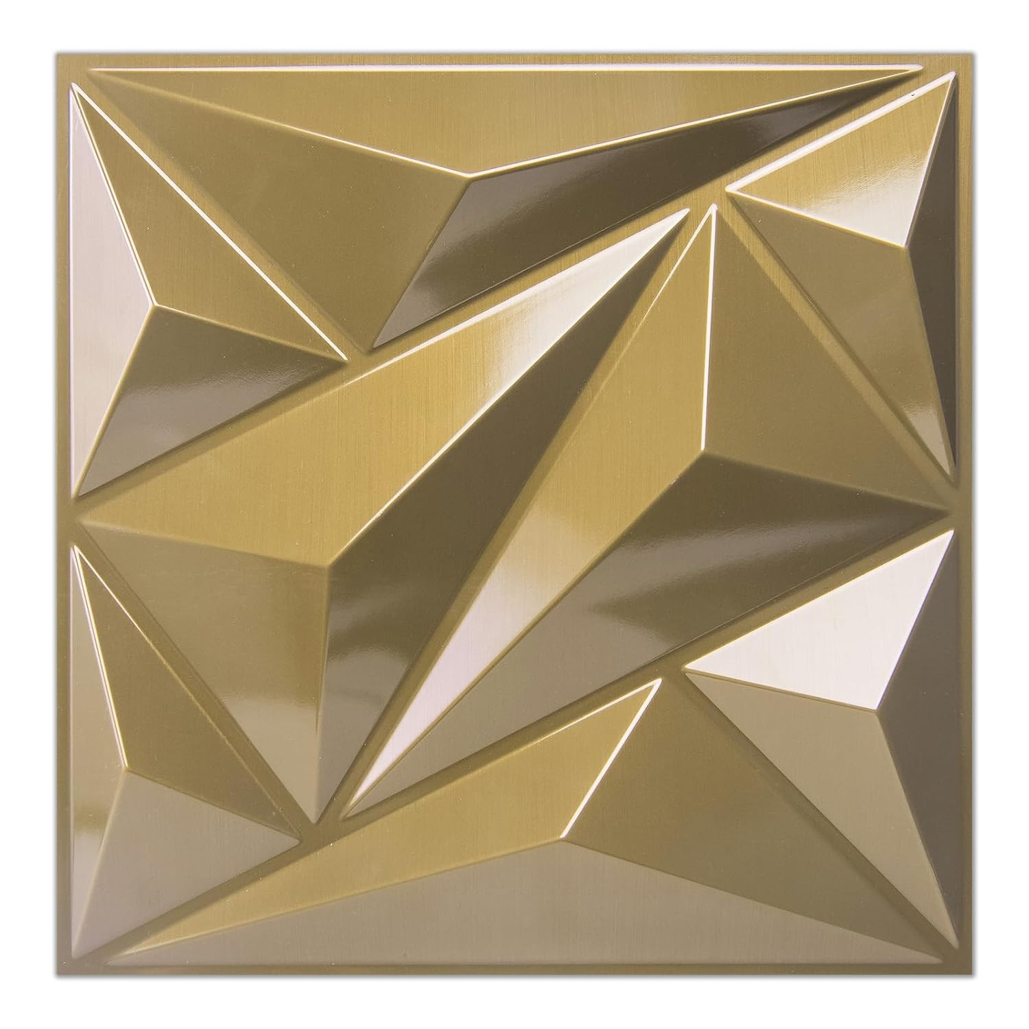 33 Pack 3D Wall Panel Diamond Interior Wall Décor PVC Flower Textured Wall