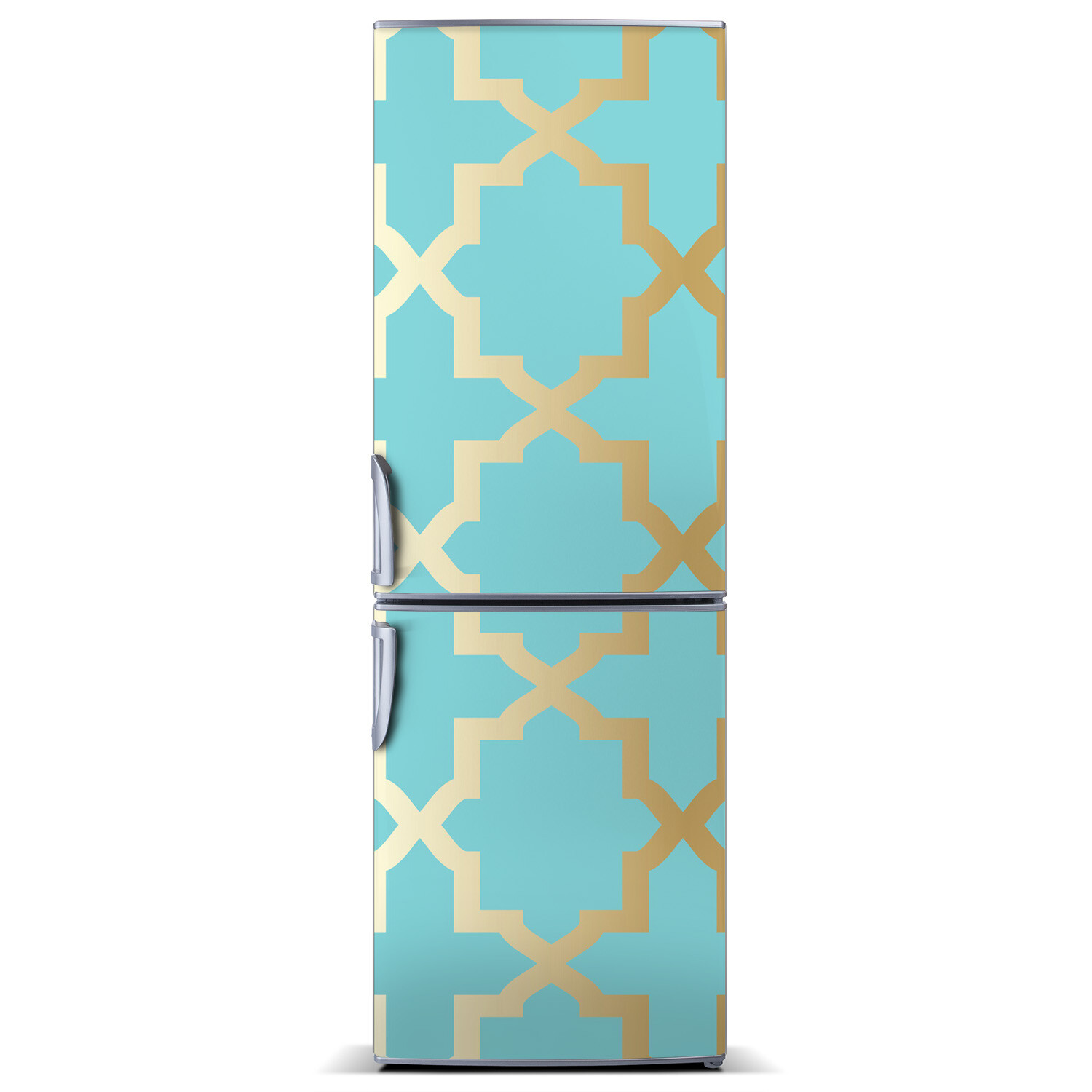 Removable Home Refrigerator Wall Sticker Magnet Decor Modern Arabic pattern