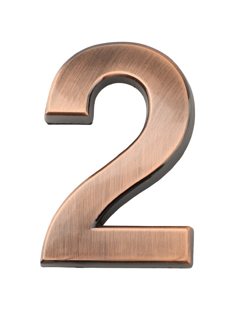 Door Number Home Hotel Business Office Door 3D Digit ABS Numeral Door Plaque