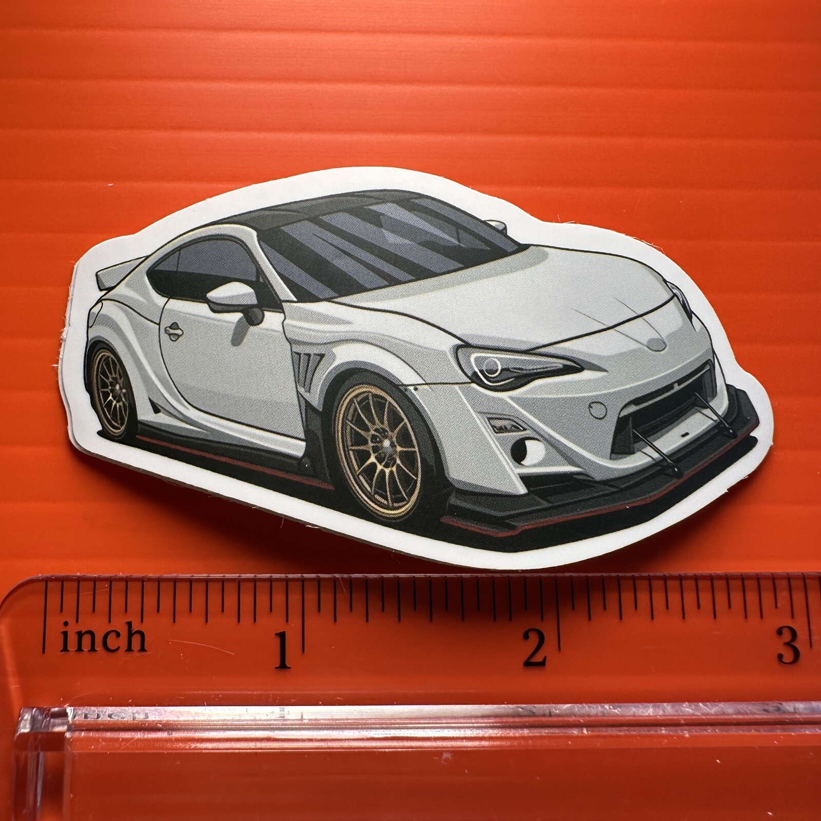 Toyota 86 Subaru BRZ Sticker Decal Racing Car Skateboard Laptop JDM