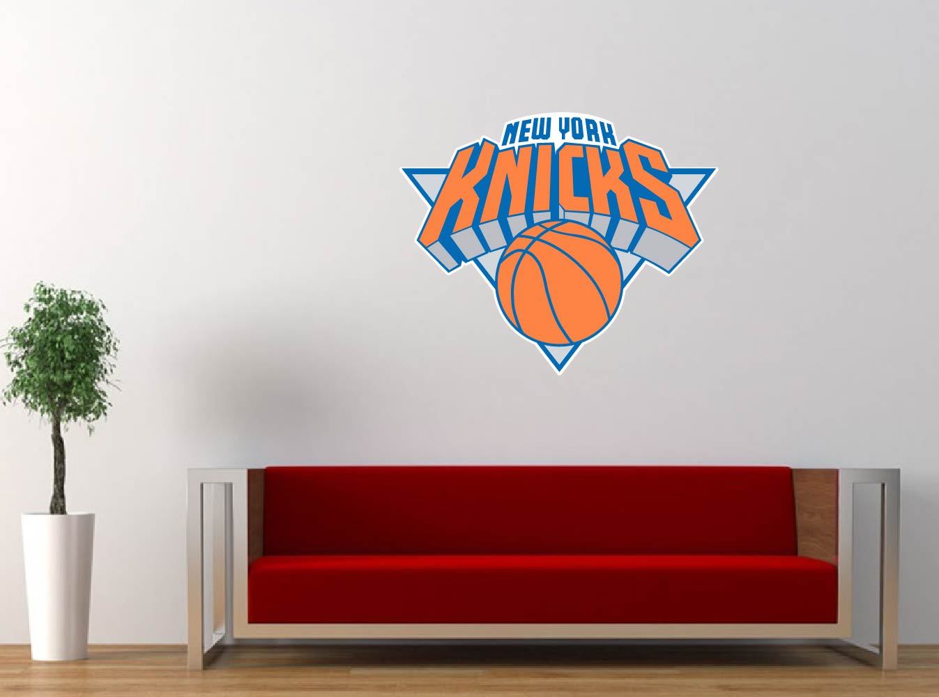 New York Knicks Vinyl Sticker Decal *SIZES* Cornhole Wall