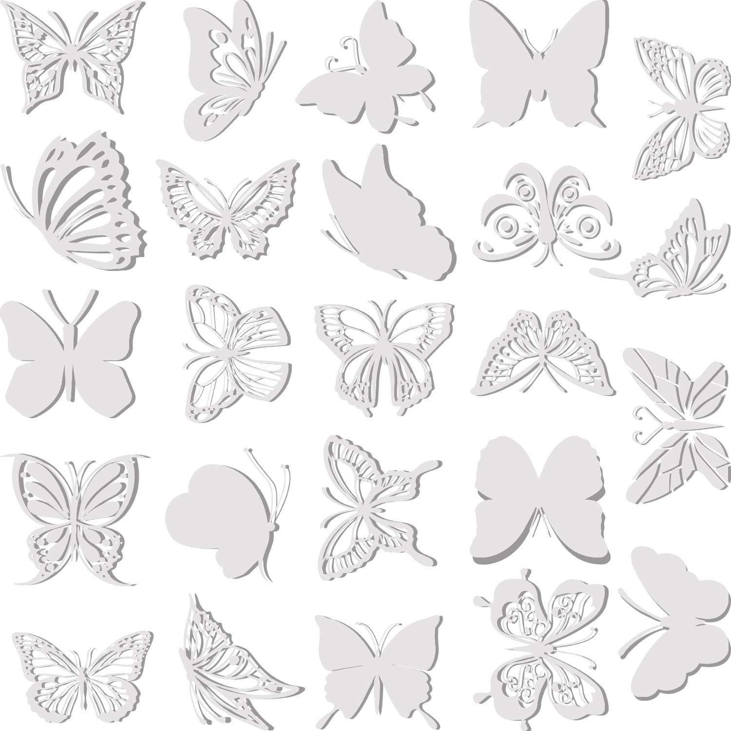 32 Pieces Window Decals for Bird Strikes Anti Collision Window Clings Decals …