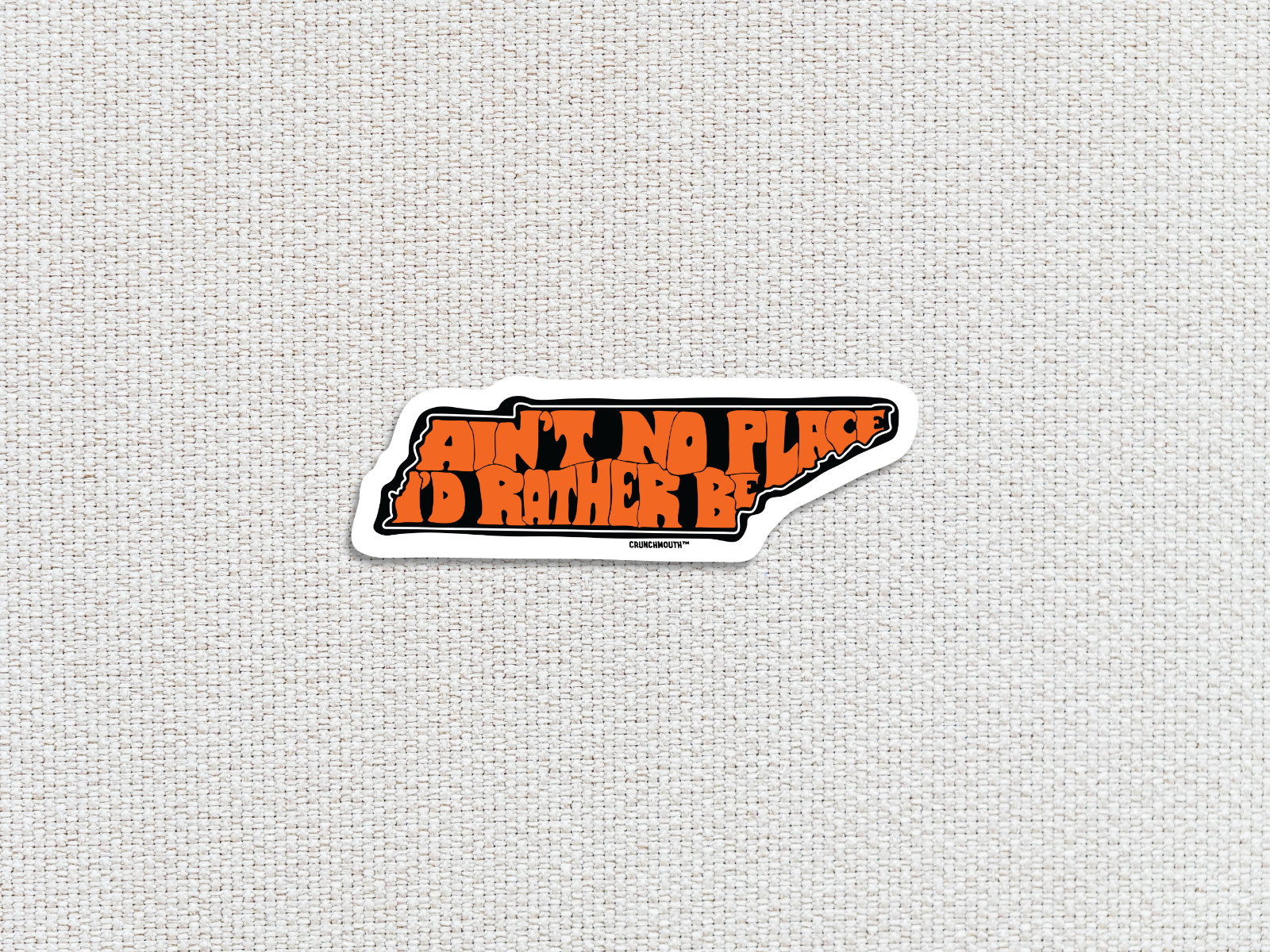 TENNESSEE AIN'T NO PLACE I'D RATHER BE BUMPER STICKER LAPTOP TRAVEL DECAL