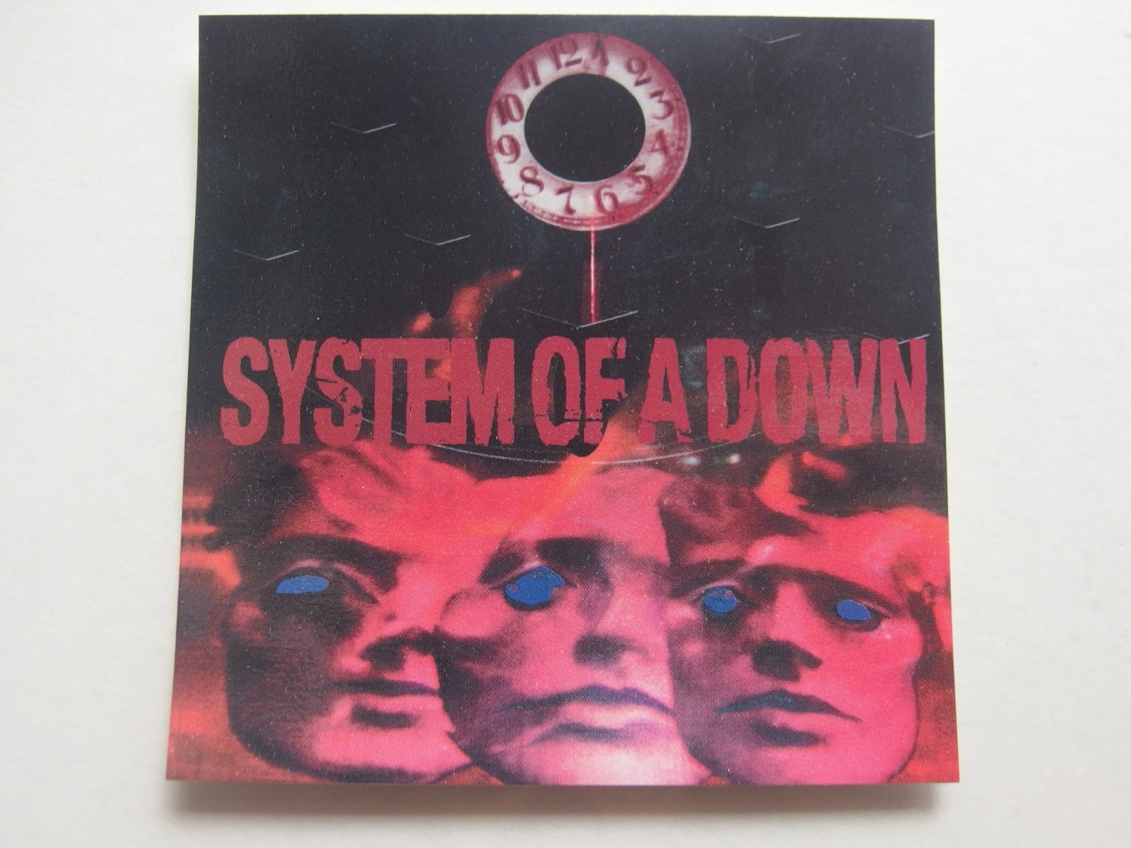 System of a Down Sticker Painted Faces SOAD C&D Visionary 4×4"