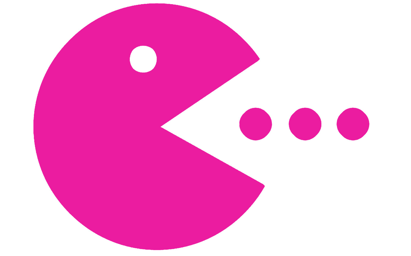 PAC-MAN, PACMAN, Decal Stickers for Cars, Windows, Laptops, Walls, Tablets