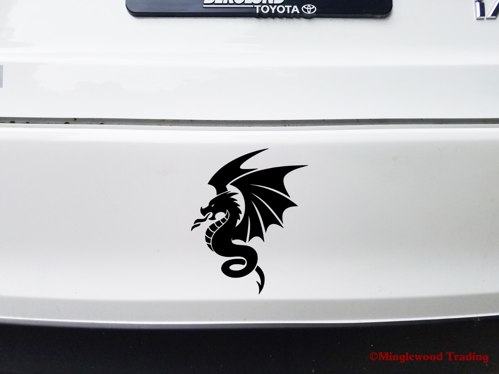 FLYING DRAGON Vinyl Sticker V1 Wyvern Medieval Fantasy Gaming – Die Cut Decal