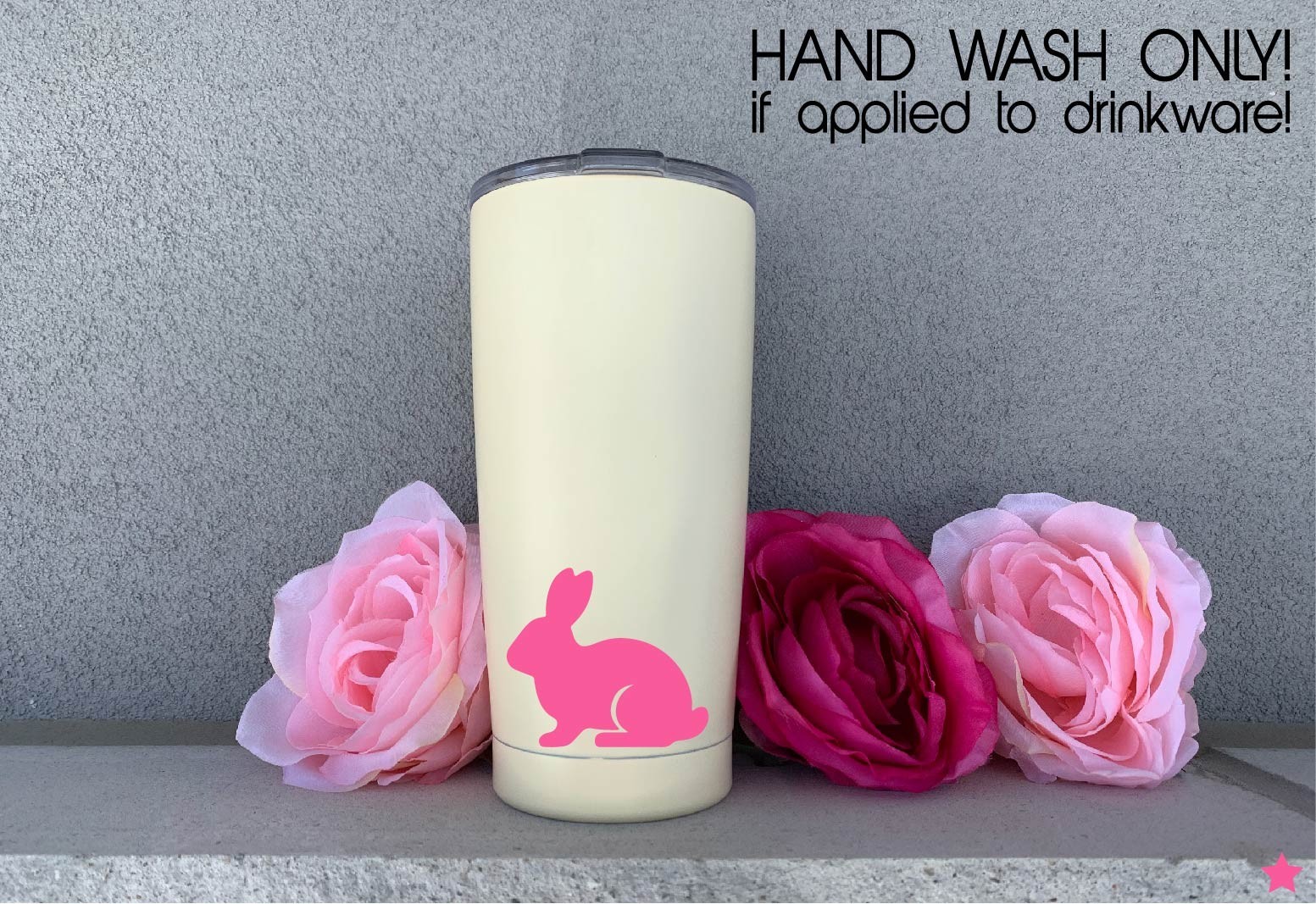 Rabbit Decal Sticker Bun Bunny Pet Caprine Love Life Farm Gift Kids Pets Animal