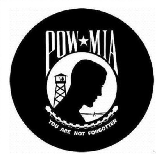 Prisoner Of War POW 3 PACK round Military Stickers 3 inch Decals 50