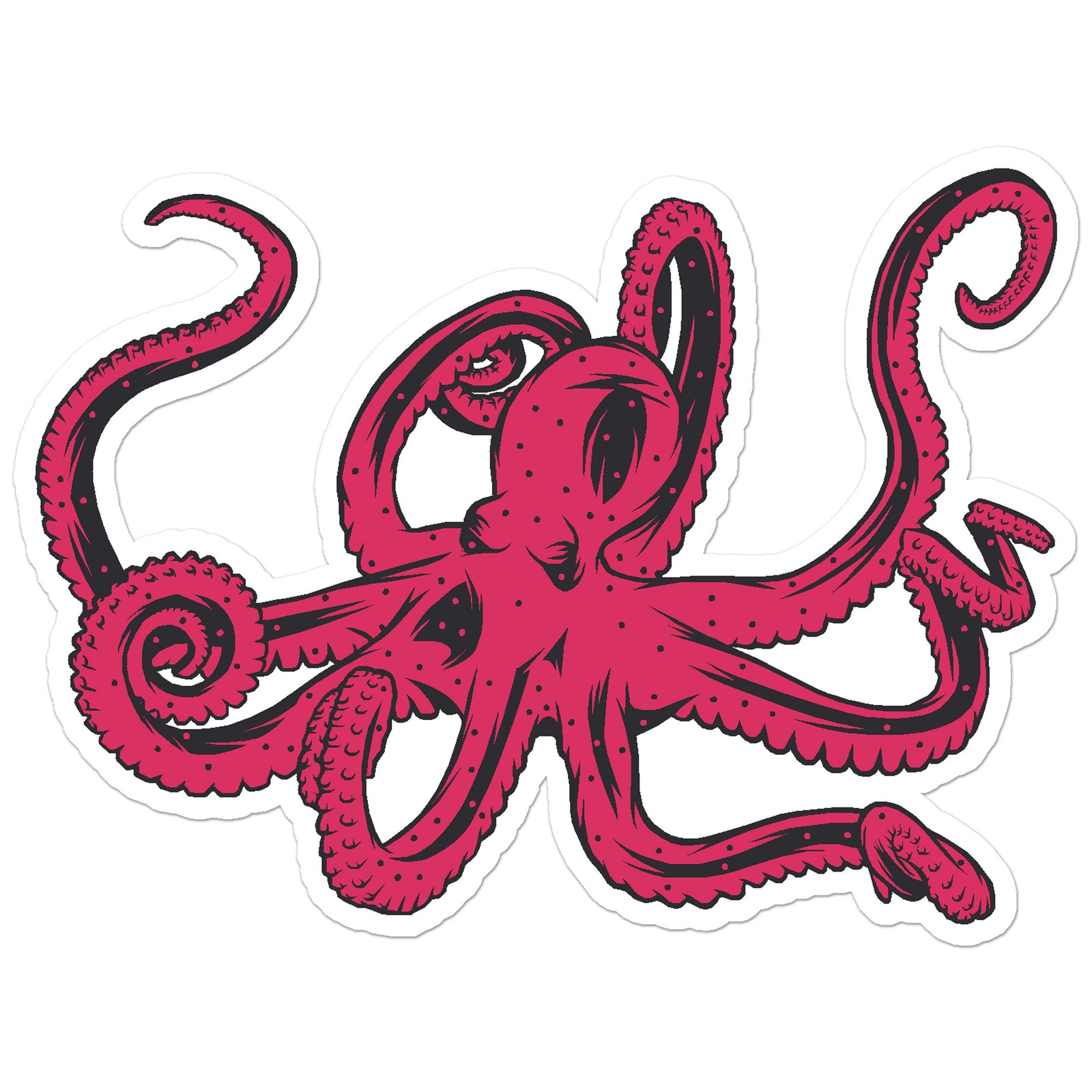 Octopus – Vinyl Decal Sticker – Car Window Laptop – ebn11470