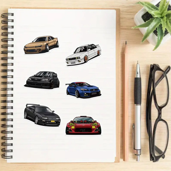 SPORTS CAR Vinyl Stickers Racing Decals – Select A Sticker – BUY2GET4FREE!
