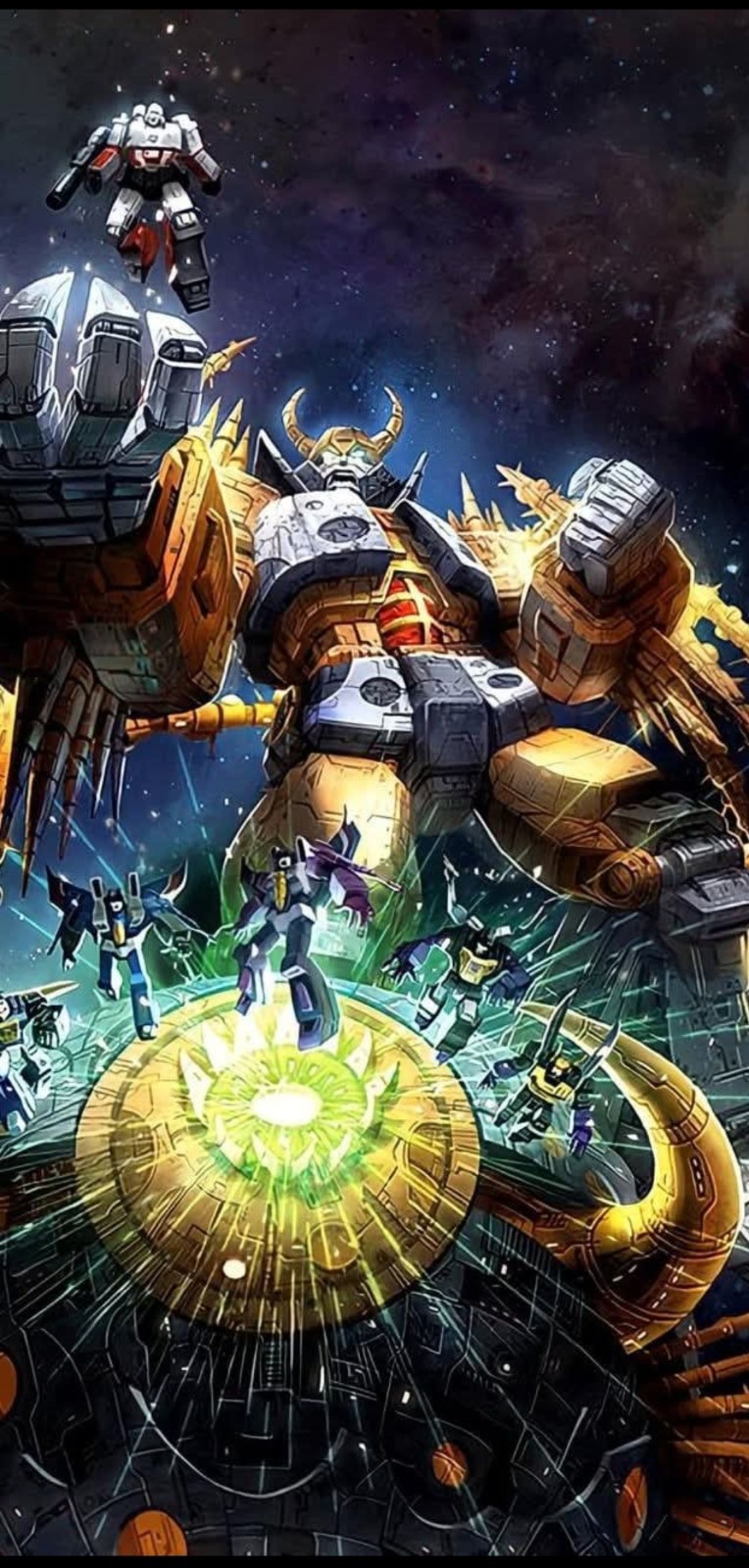 TRANSFORMERS X GALVATRON X TRANSFORMERS 1984 THE MOVIE X VYNIL STICKER X 4 INCHX