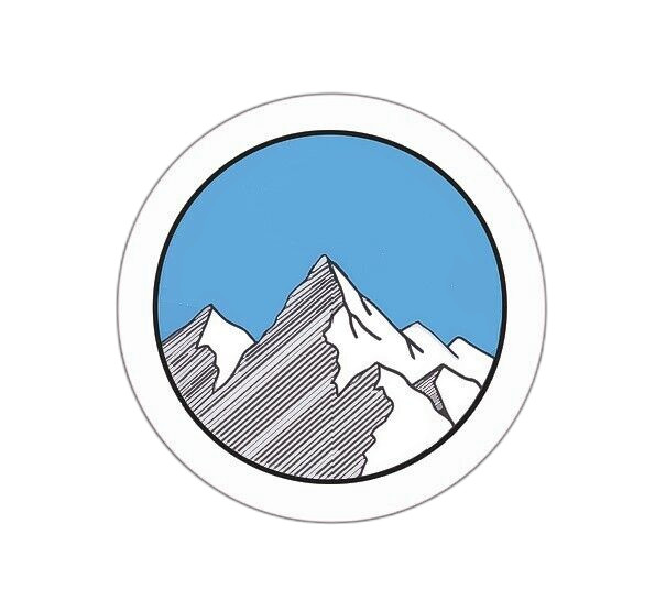 Mountain Range Sticker Decal