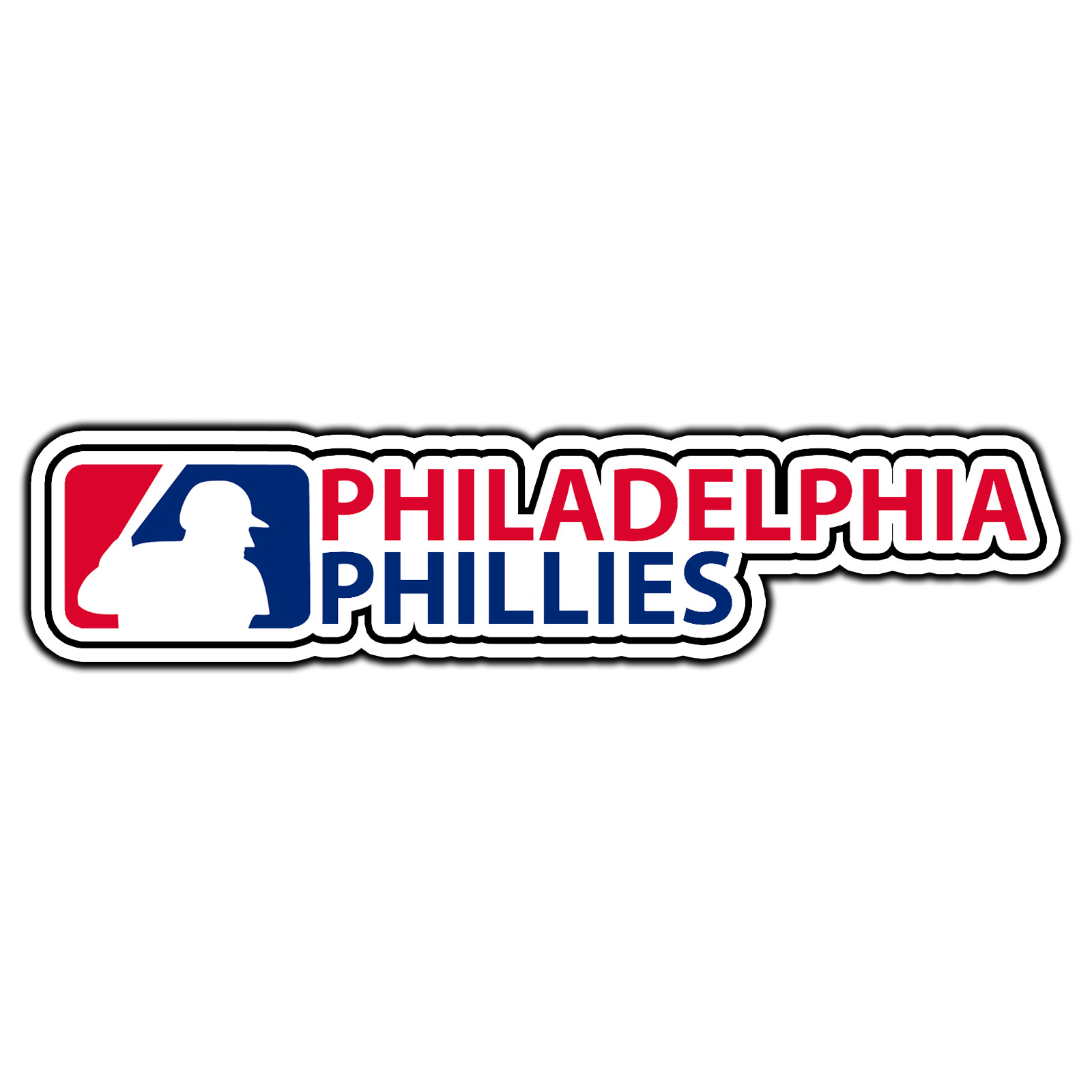 Philadelphia Phillies Logo #23 Baseball Sticker Waterproof Vinyl Decal Die-Cut