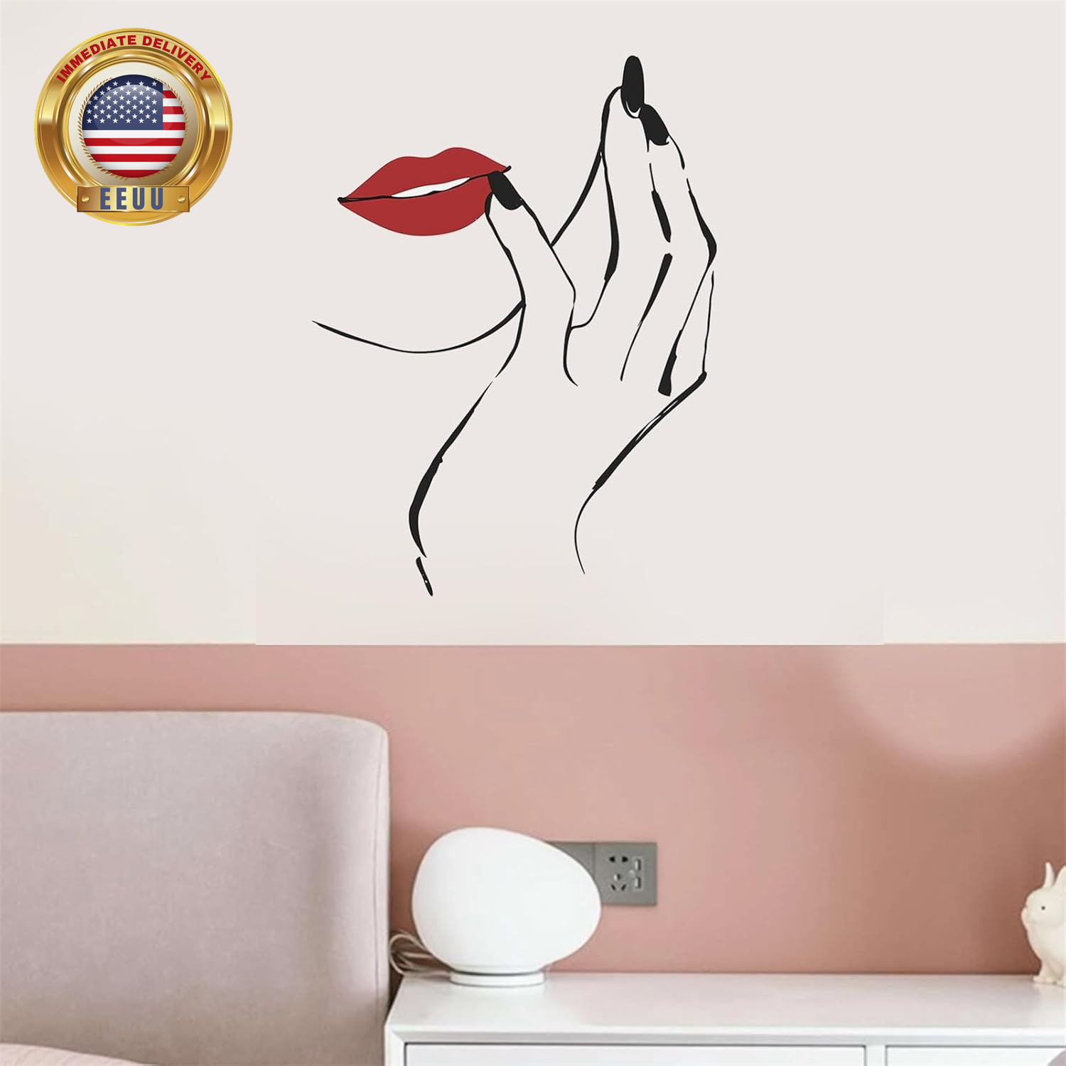1 PCS Wall Stickers,Girls Room Personalized Wall Stickers,Birthday Party Gift De