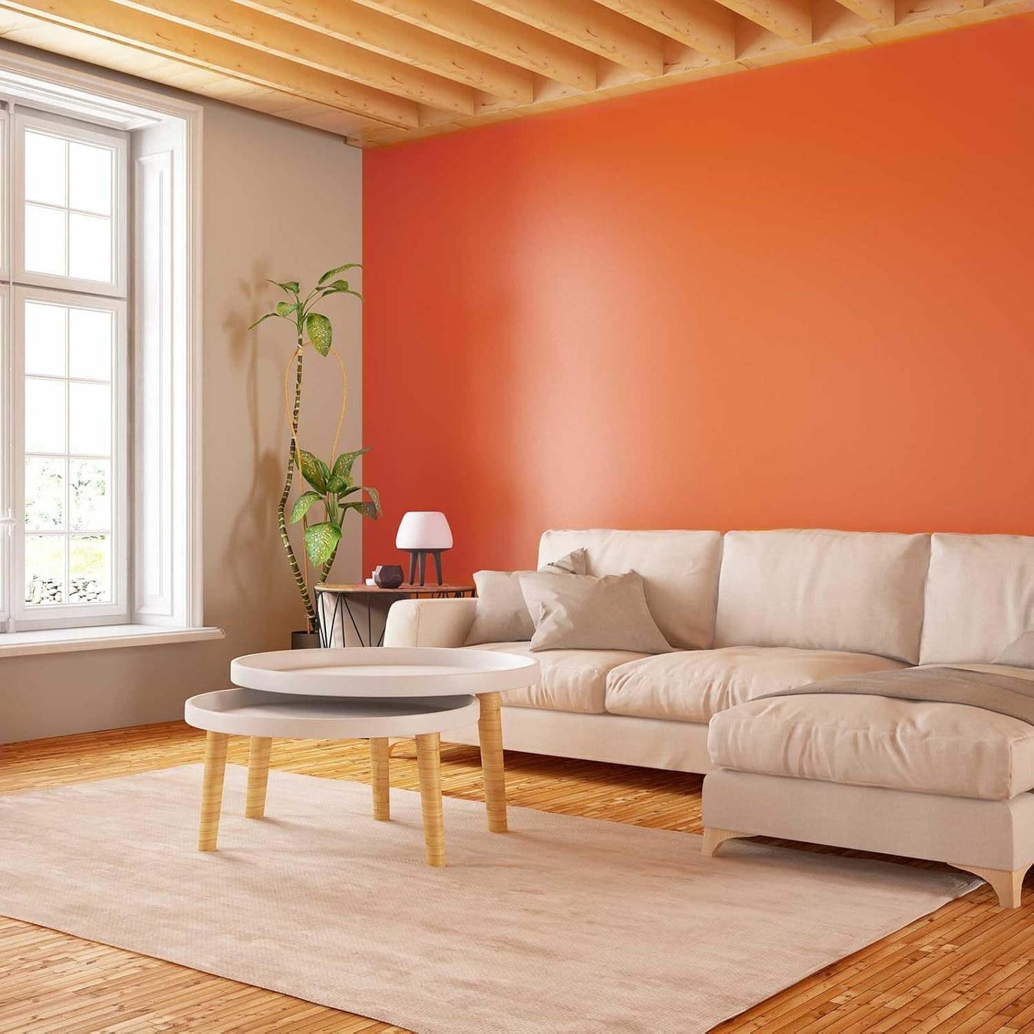 Orange Peel and Stick Wallpaper, 15.7 X 78.7 inches 15.7" x 78.7",