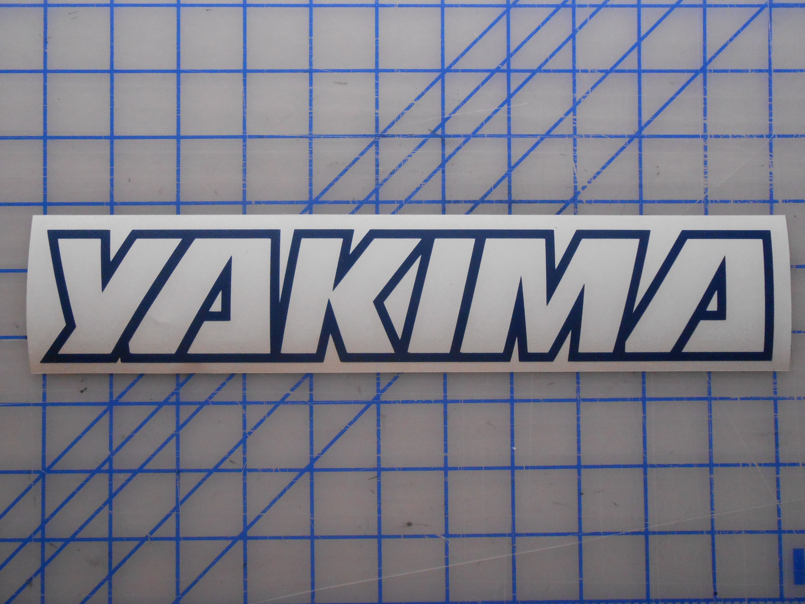 Yakima Decal Sticker 12" 15" 19" 23" Roof Rack Load Bar Bike Fairing Tower