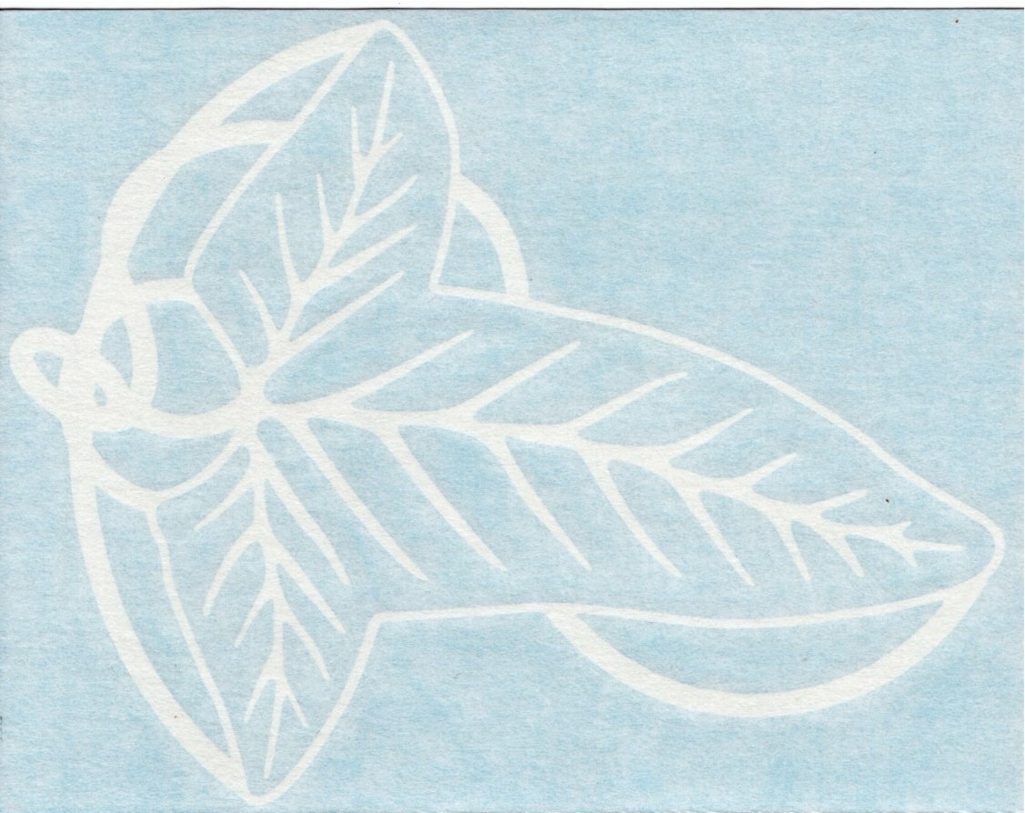 Leaf of Lorien – Car Auto Window Vinyl Decal Sticker 06021