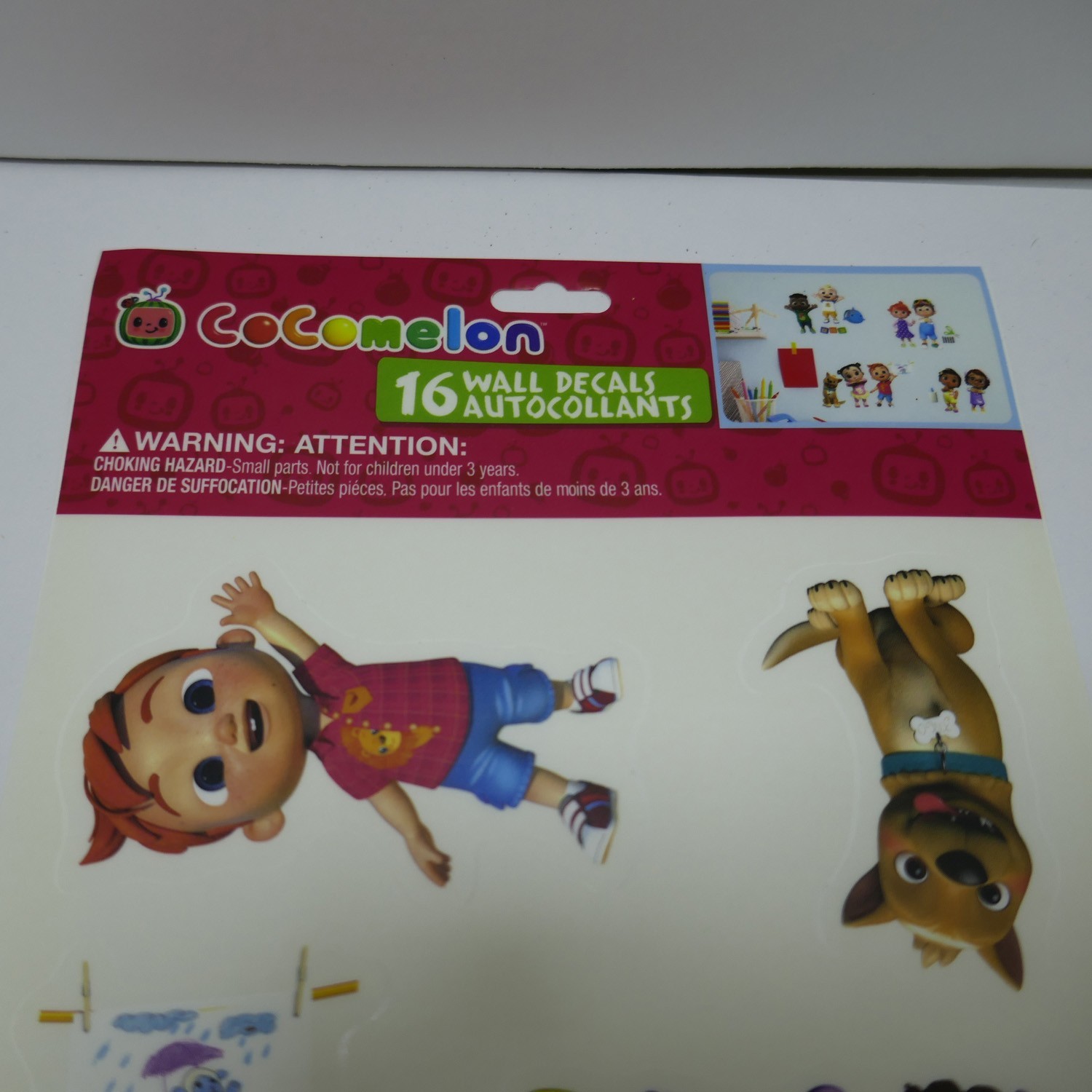 16 Cocomelon Wall Decals 2022 Moonbug Kids Room Decor Baby Toddler Nursery Gift