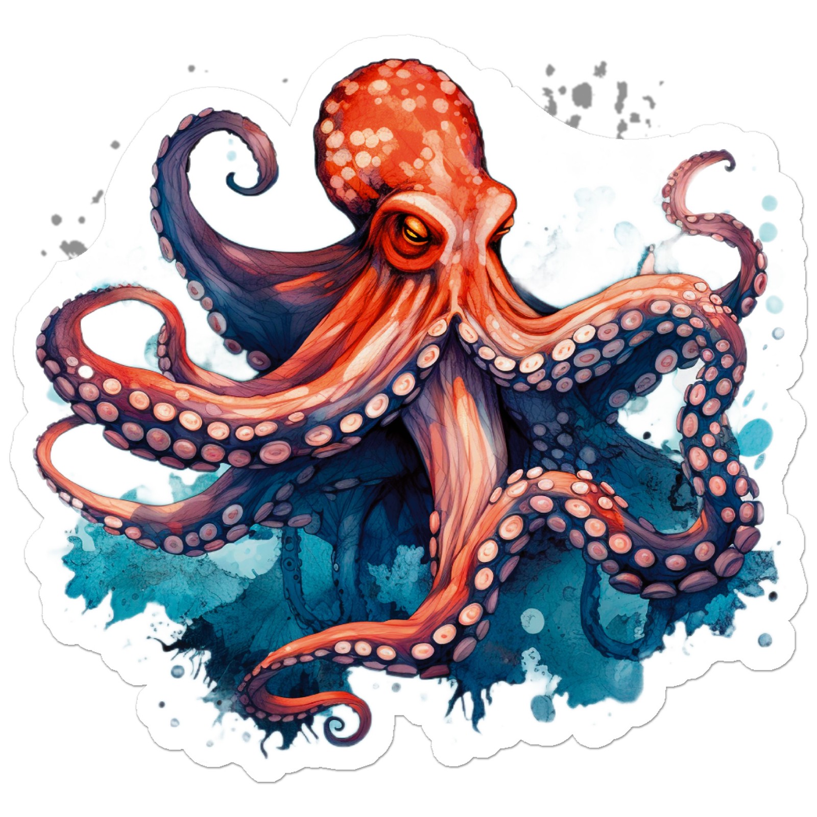 Octopus – Vinyl Decal Sticker – Car Window Laptop – ebn11885