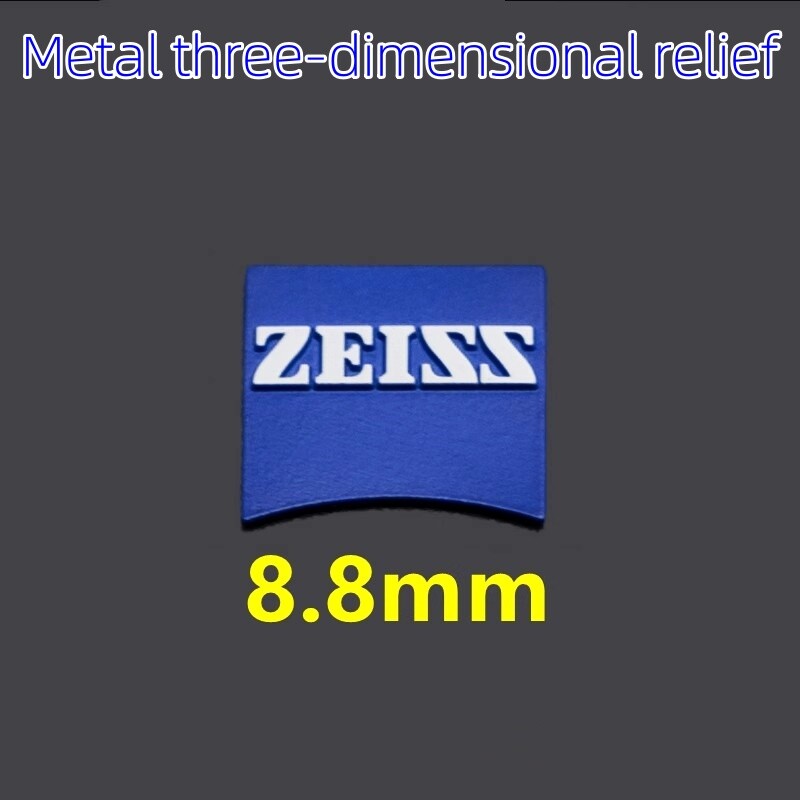 For SONY Zeiss Camera Lens Label Dimple Decoration Metal Plastic Optional DIY