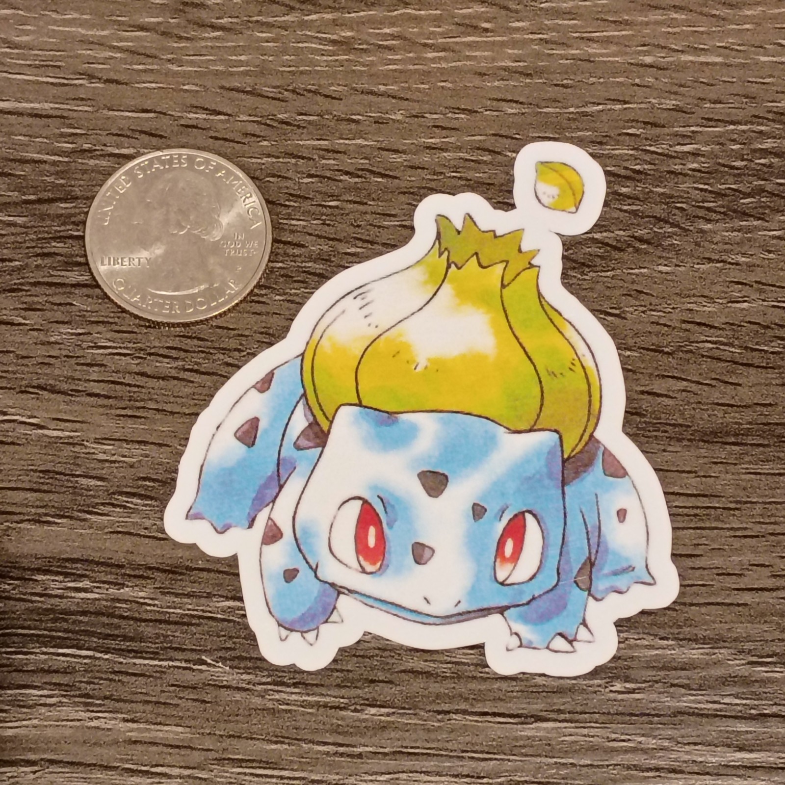 Kanto Region Starters Stickers – You Choose! – Vinyl, Waterproof – Original Art
