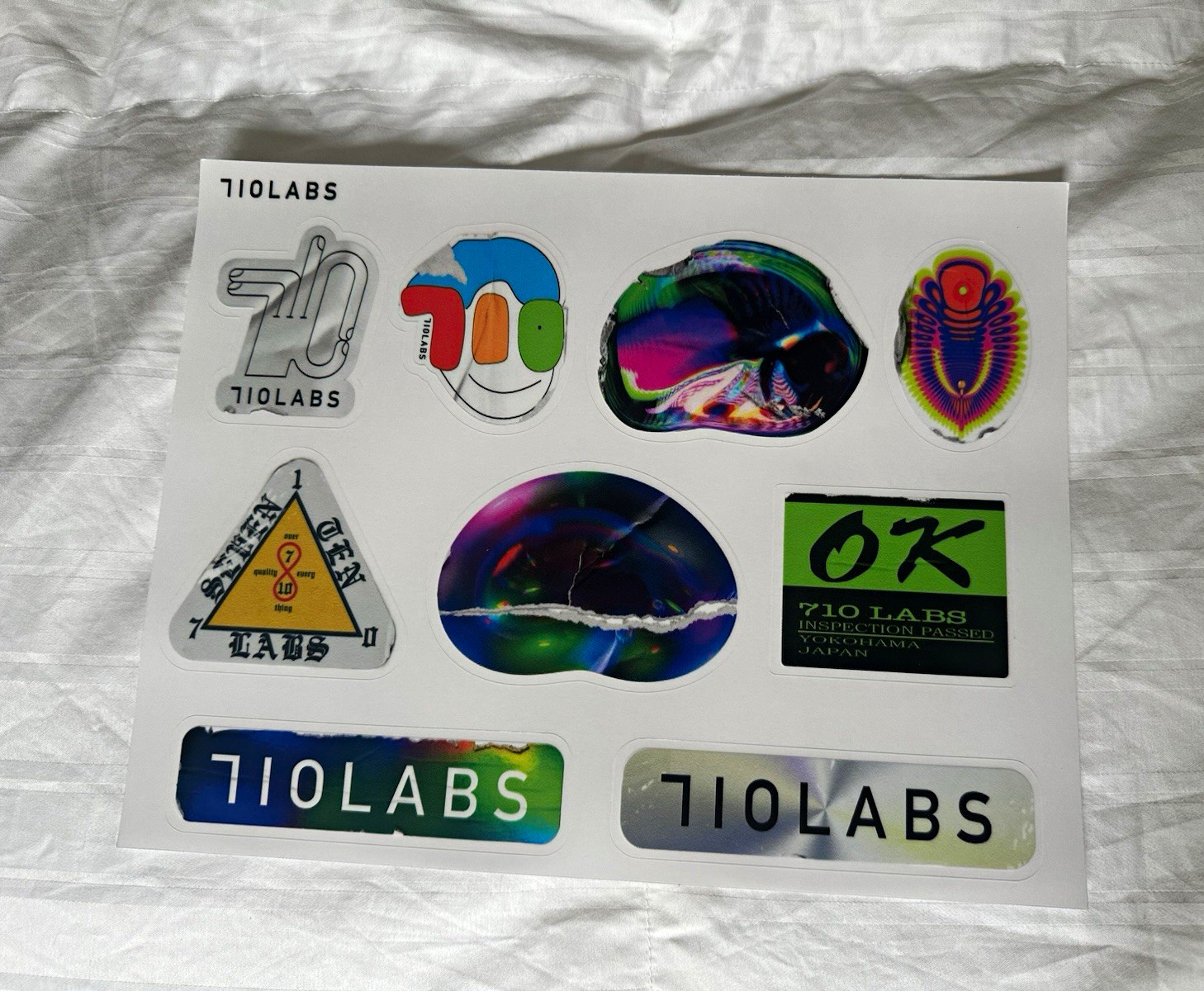 710LABS Sticker Sheet *RARE*