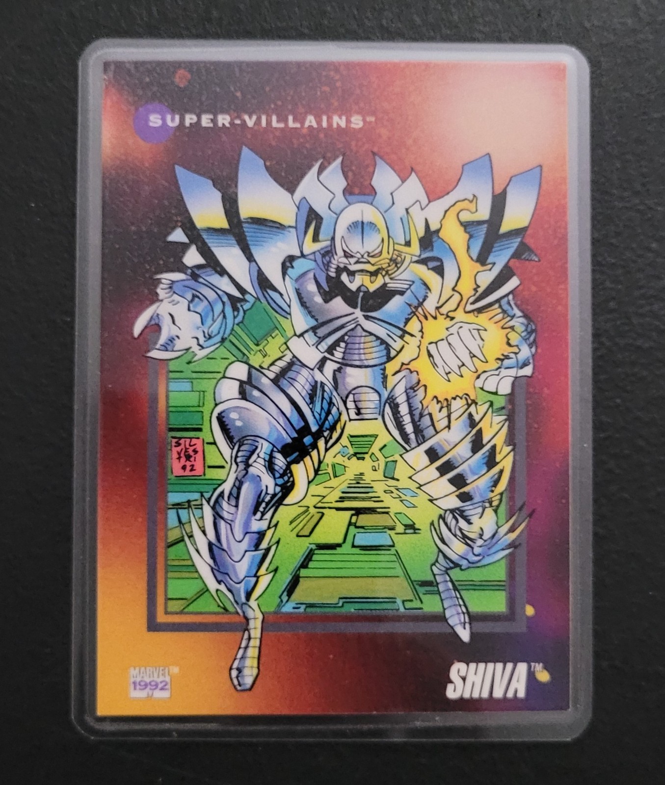 1990's Impel Marvel Univ Super Villains Fridge/Locker/Cabinet Laminated Magnet