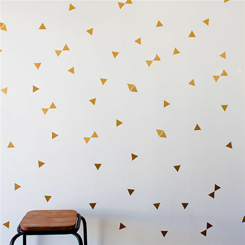 2.5" X 2" Triangles Home Office Wall Window Decor Vinyl Nursery Decals Stickers