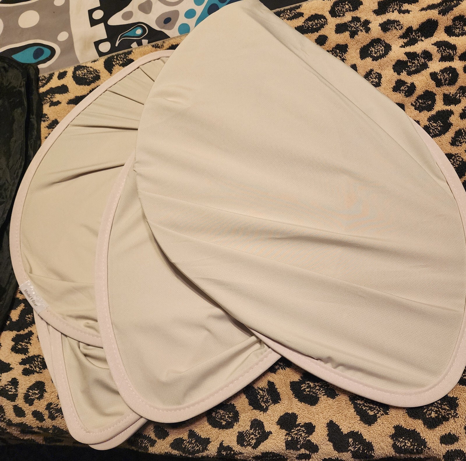 Tesla Model Y Sunroof Shade Roof Sun Shade for Tesla Model Y 2020-2024 OffWhite