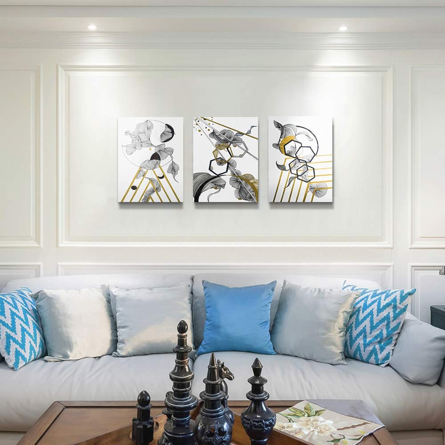 modern Abstract painting Canvas Wall Art for Living Room Wall Artworks Bedroo…