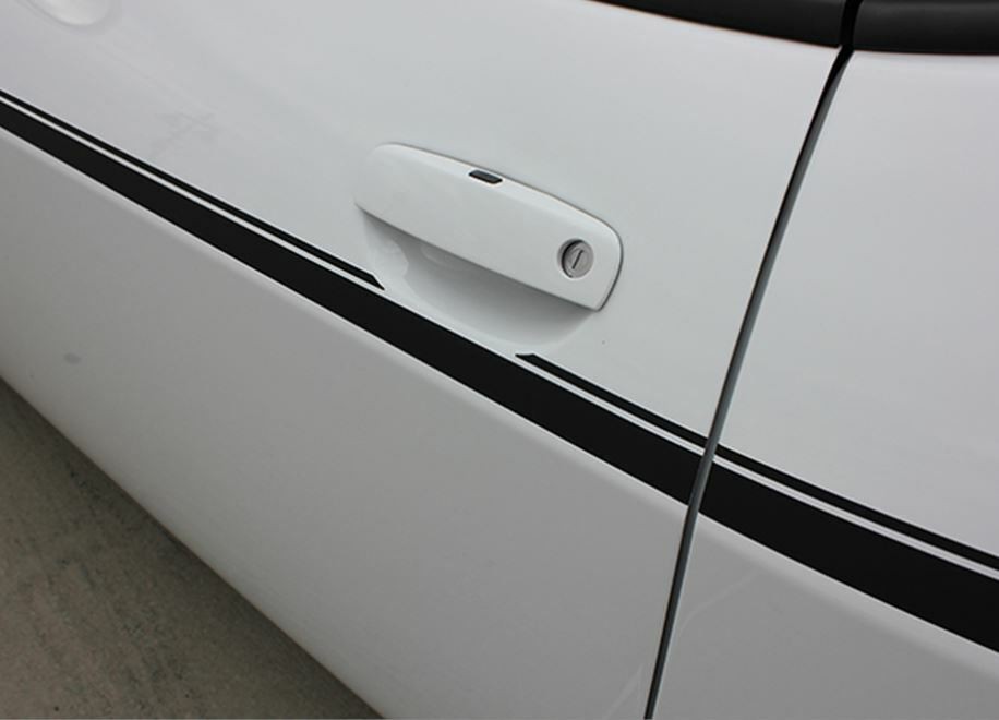 STX Stripe Fits: 2011 – 2021 Dodge Challenger Graphics Decal on 3M Film