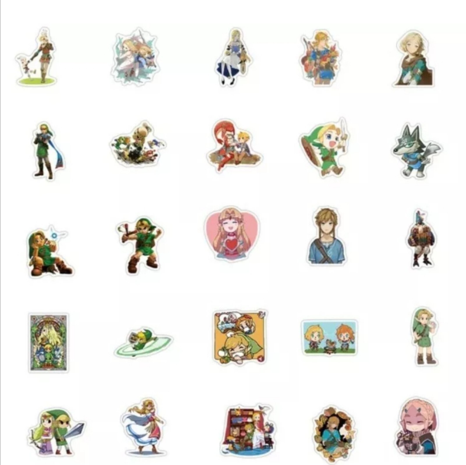 10 PCS The Legend Of Zelda Video Game Stickers BRAND NEW