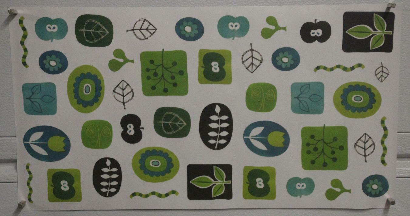 MY LIFE MY WALL ART PLANT COLLAGE 23.62 IN X 12.59 IN FREE SHIPPING