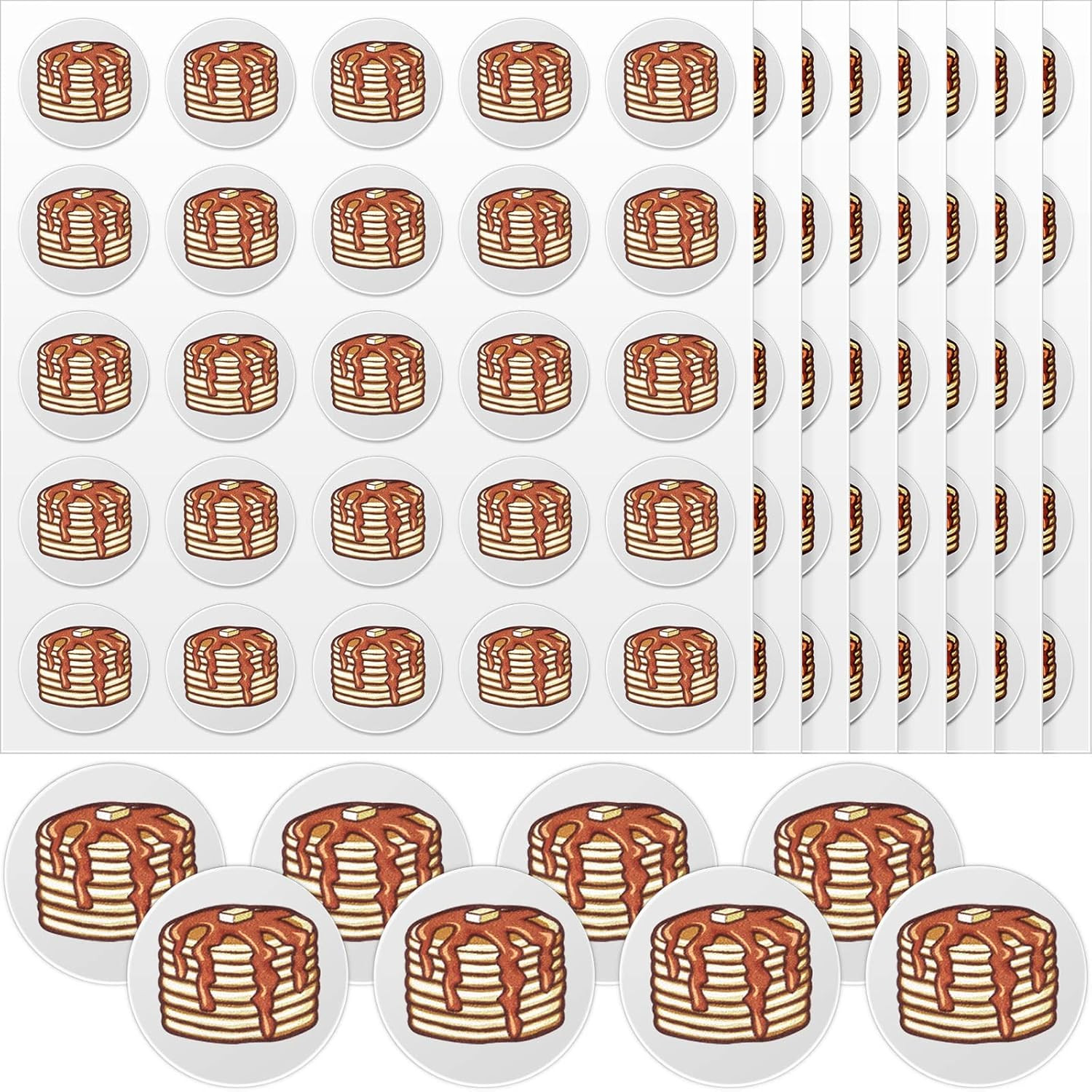 Gueevin 200 Pcs Football Helmet Stickers Pancake Block Football Award Decals