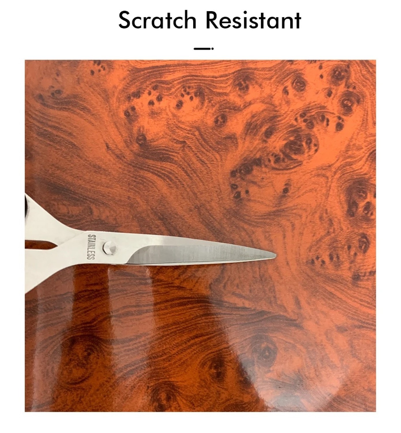 Sticker Decal Wrap PVC Film Glossy Wood Grain Polymeric DIY Car Interior Vinyl