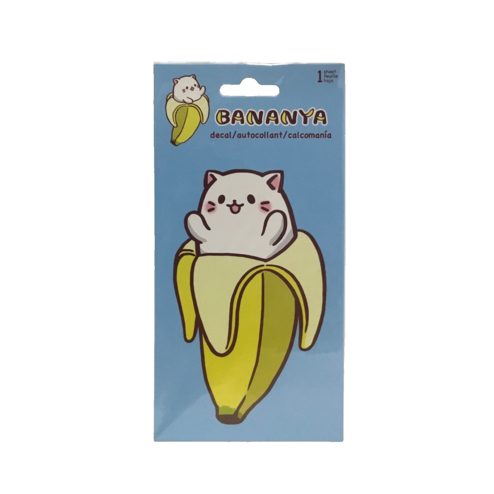 Kawaii BANANYA Crunchyroll Decal Sticker Phone Laptop Locker | Banana Cat Trends
