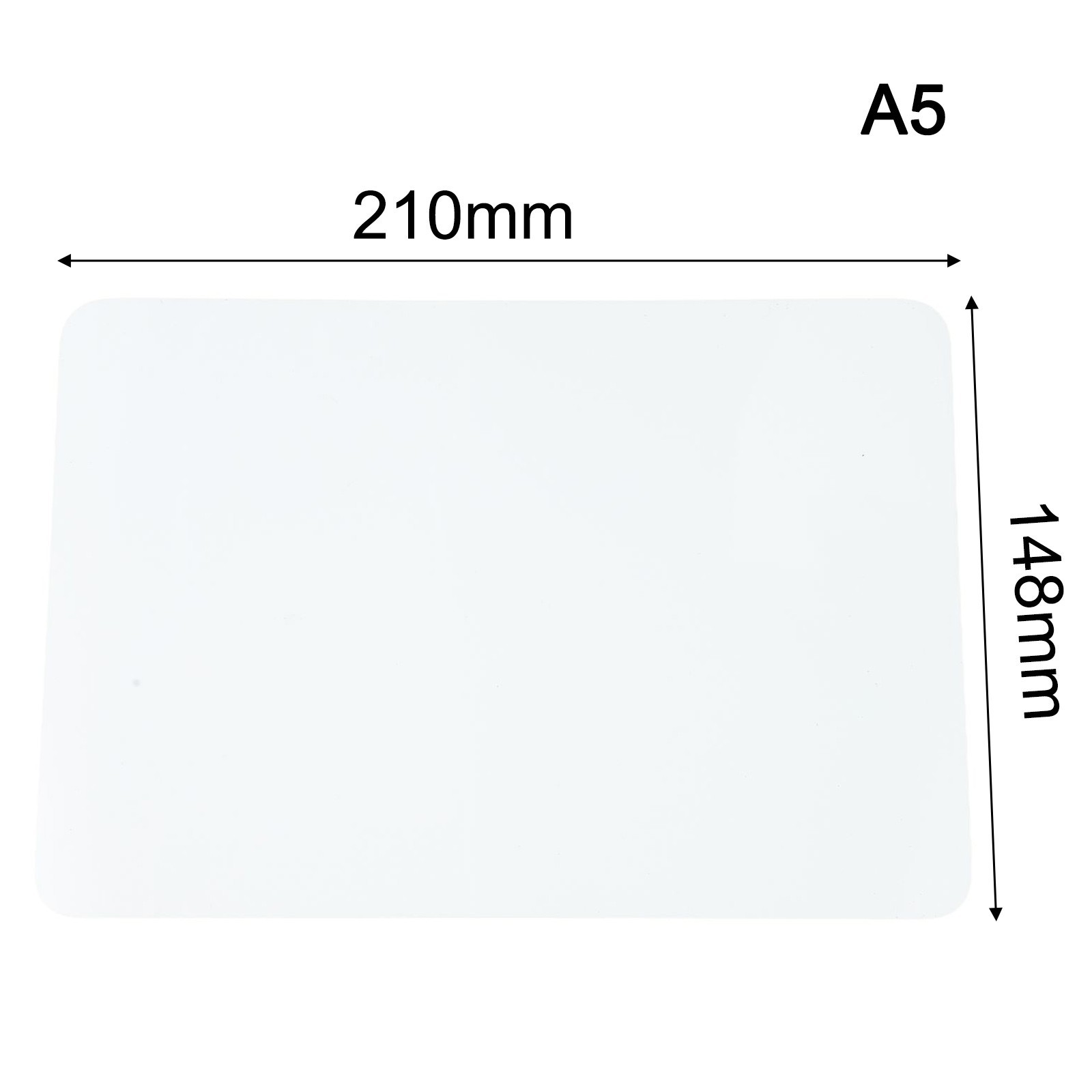 1* A5 Magnetic Whiteboard Fridge Dry Wipe Markers Writing Record Message Board